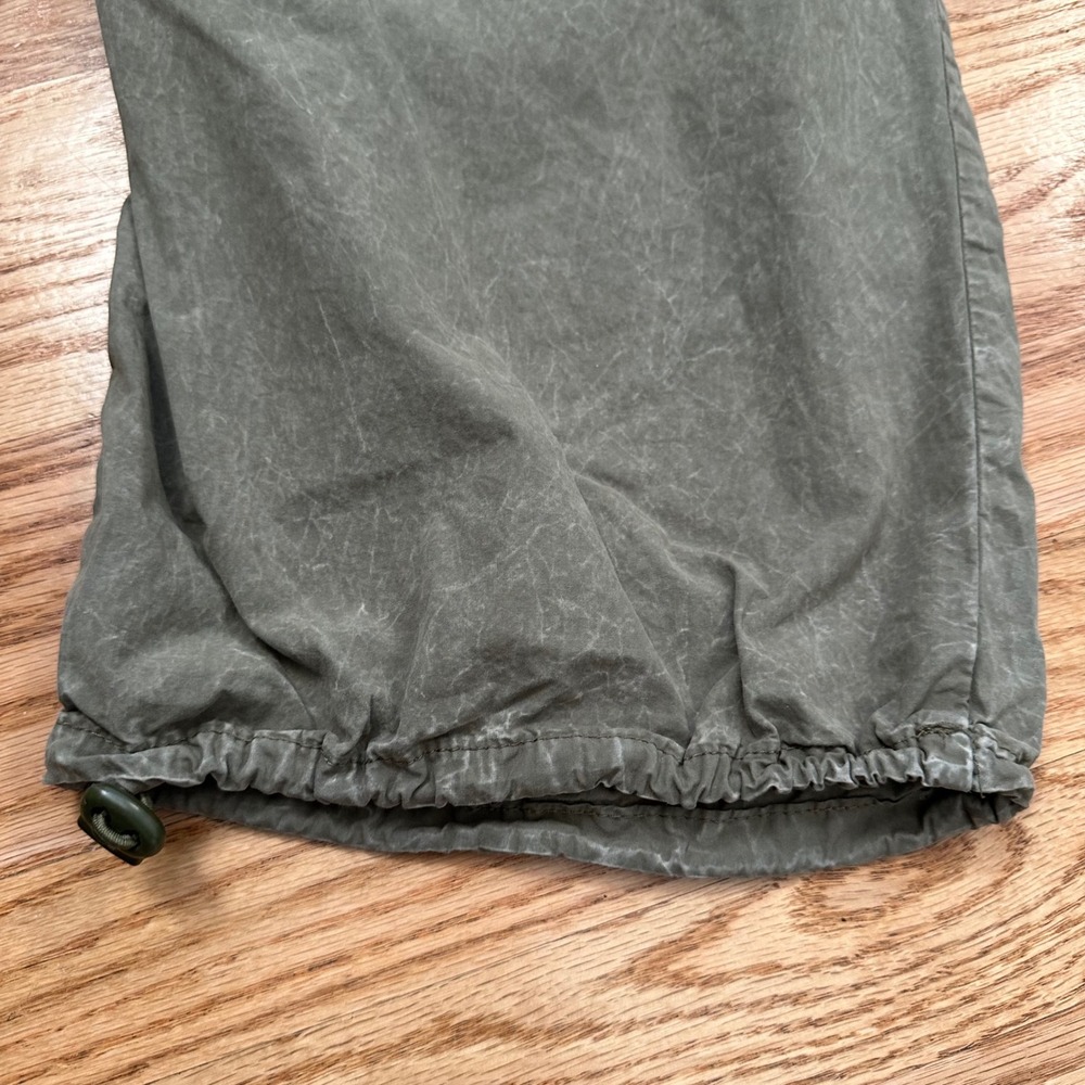 Women's Olive Green Cargo Pants - Casual Utility Style - Picture 13 of 15